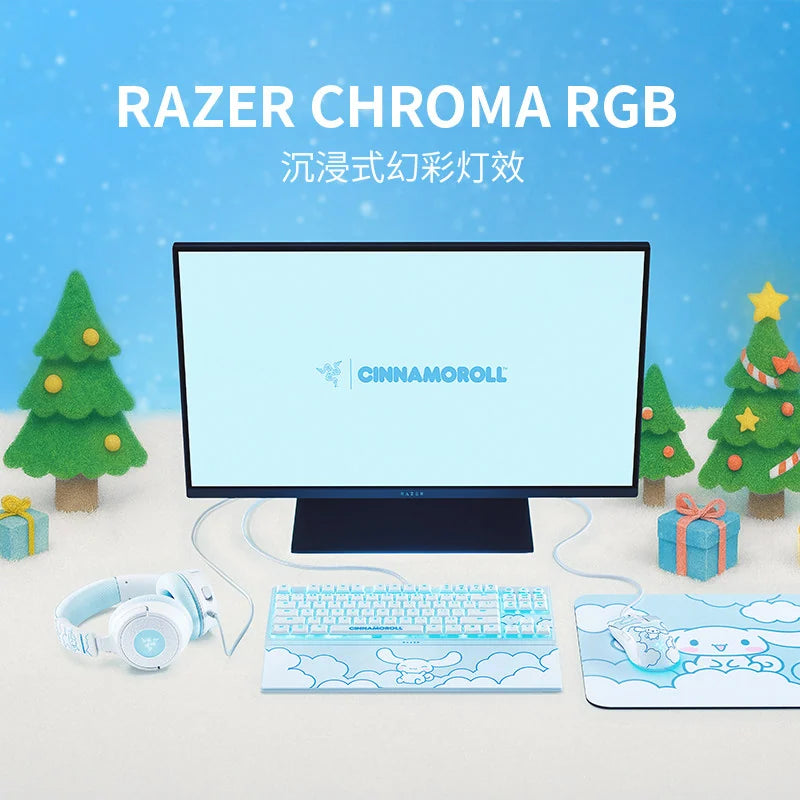 三麗鷗 Sanrio Razer 雷蛇大耳狗重裝甲蟲 V3 滑鼠墊桌墊 商品圖 5