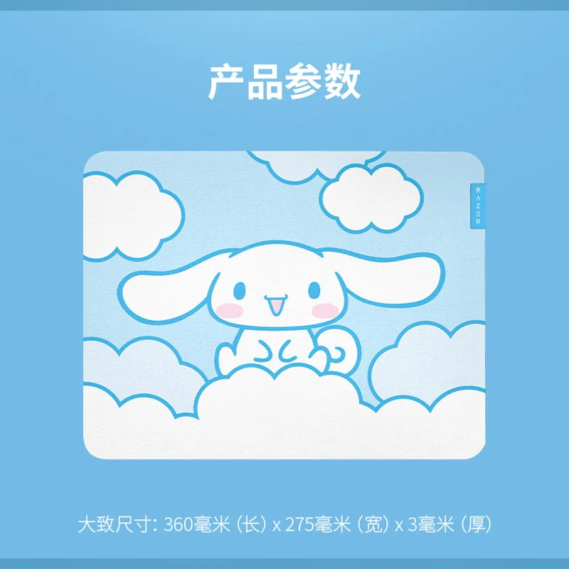 三麗鷗 Sanrio Razer 雷蛇大耳狗重裝甲蟲 V3 滑鼠墊桌墊 商品圖 10