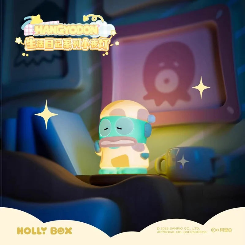三麗鷗 Sanrio 人魚漢頓 HANGYODON 生活日記小夜燈公仔 商品圖 4
