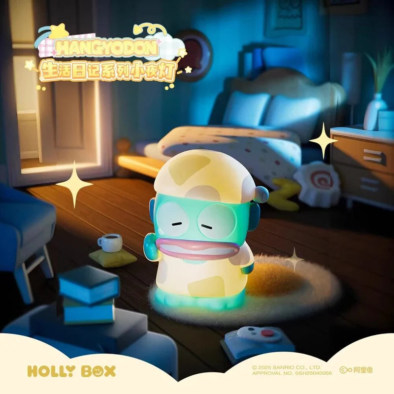 三麗鷗 Sanrio 人魚漢頓 HANGYODON 生活日記小夜燈公仔 商品圖 5