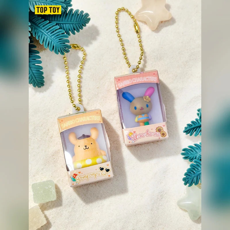 三麗鷗 Sanrio 萬代 Bandai 夏日曬黑泳衣米粒食玩吊飾盲盒 商品圖 20