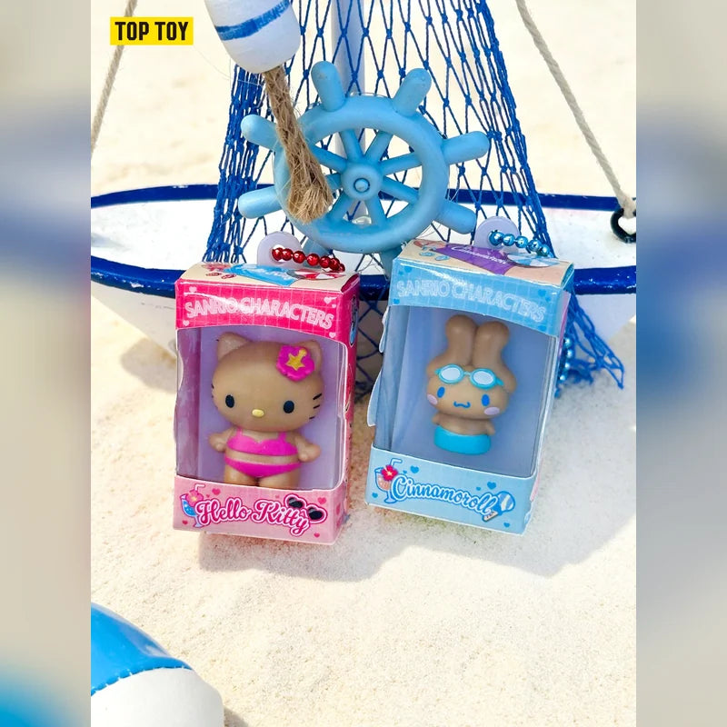 三麗鷗 Sanrio 萬代 Bandai 夏日曬黑泳衣米粒食玩吊飾盲盒 商品圖 21