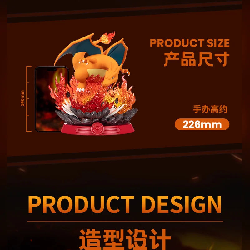 寶可夢 Pokémon Center × 玩樂主義 | Charizard 噴火龍 公仔模型 PVC 景品 | 擺件款 - 圖4 | 潮巢 Nestory