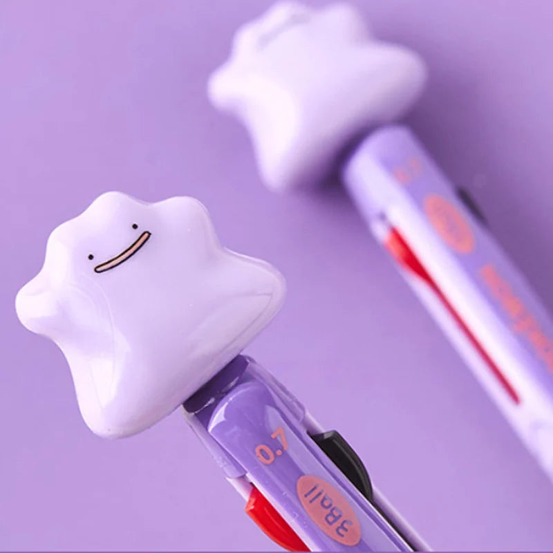 寶可夢 Pokémon 百變怪微笑表情包0.7mm三色原子筆 商品圖 1