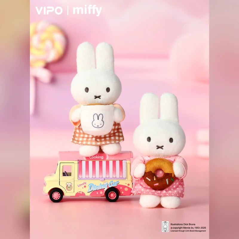 米菲 Miffy VIPO 烘焙系列絨毛娃娃吊飾商品圖