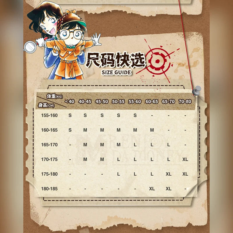 名偵探柯南 江戶川柯南 MEDM 服飾商品圖