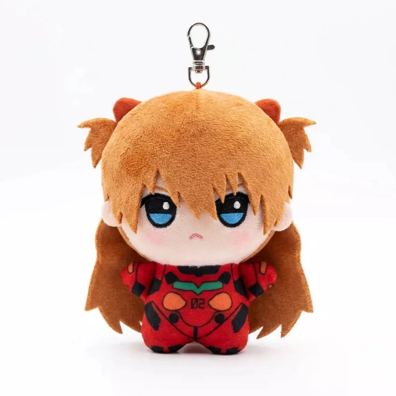 新世紀福音戰士 EVA YOSIDA 明日香綾波零棉花娃娃吊飾10cm 商品圖 7