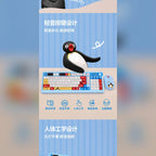企鵝家族 Pingu 無線鍵盤滑鼠組 商品圖 10