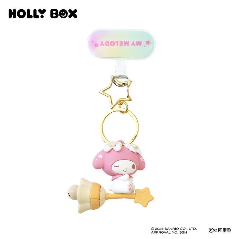 三麗鷗 Sanrio × HOLLYBOX | Hello Kitty 凱蒂貓・My Melody 美樂蒂・Kuromi 酷洛米等角色 吊飾掛件 | 可掛包款 - 圖8 | 潮巢 Nestory