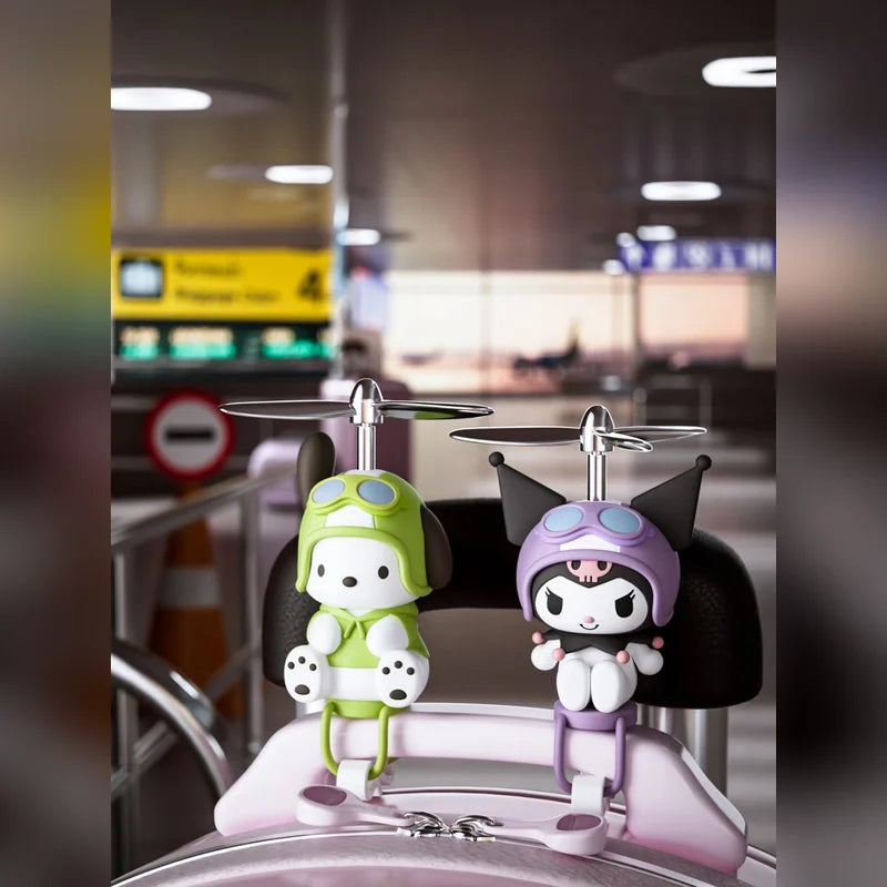 三麗鷗 Sanrio 大耳狗帕恰狗酷洛米竹蜻蜓掛飾商品圖