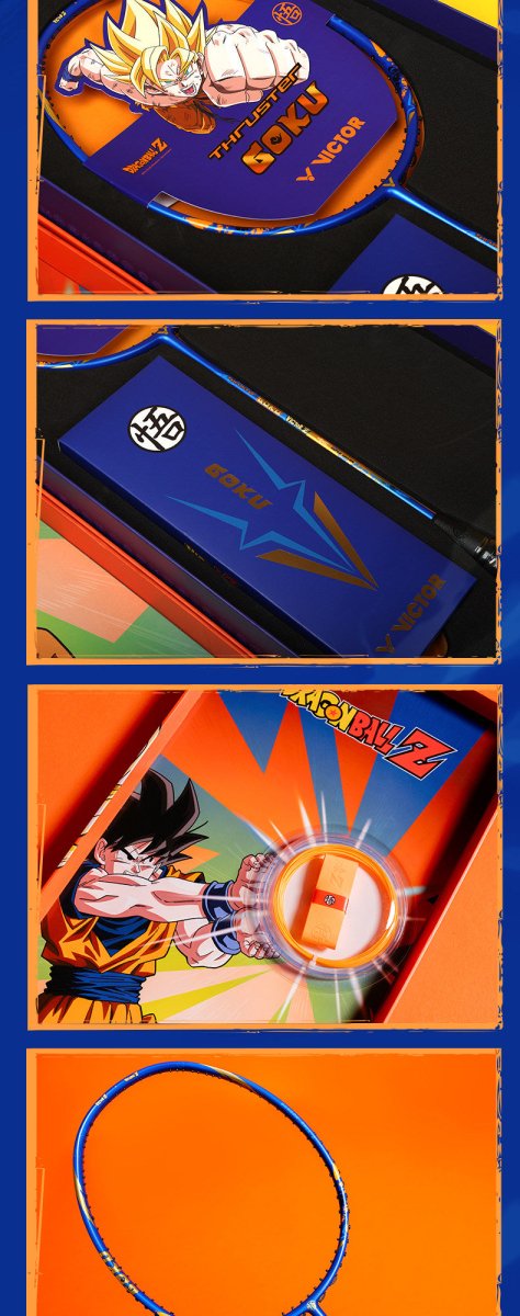 龍珠 Dragon Ball 悟空/神龍 羽毛球拍｜運動休閒周邊・角色收藏｜日常娛樂 / 可愛運動小物