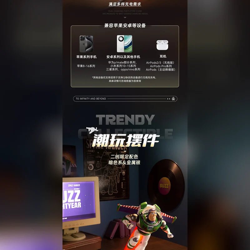 玩具總動員 巴斯光年 MARtube 桌面擺件商品圖