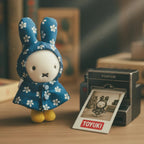 Miffy | 米菲兔 棉花娃娃  | 藍色花朵雨衣 16cm - 圖4 | 潮巢 Nestory