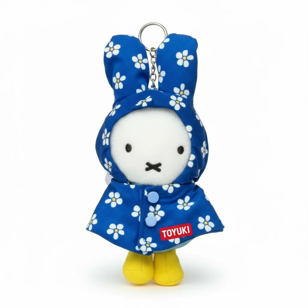 Miffy | 米菲兔 棉花娃娃  | 藍色花朵雨衣 16cm - 圖8 | 潮巢 Nestory