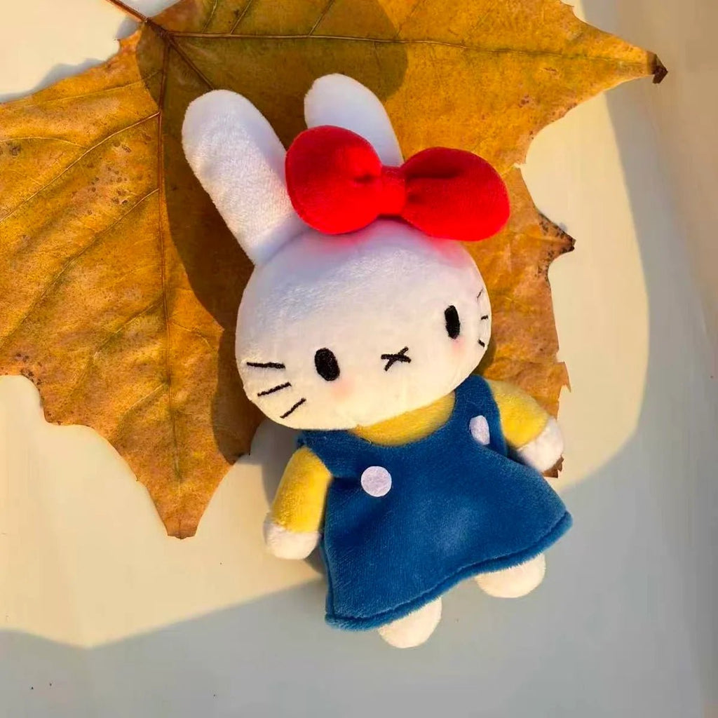 米菲 Miffy | 日本米菲kitty絨毛吊飾鑰匙圈少女 - 圖1 | 潮巢 Nestory