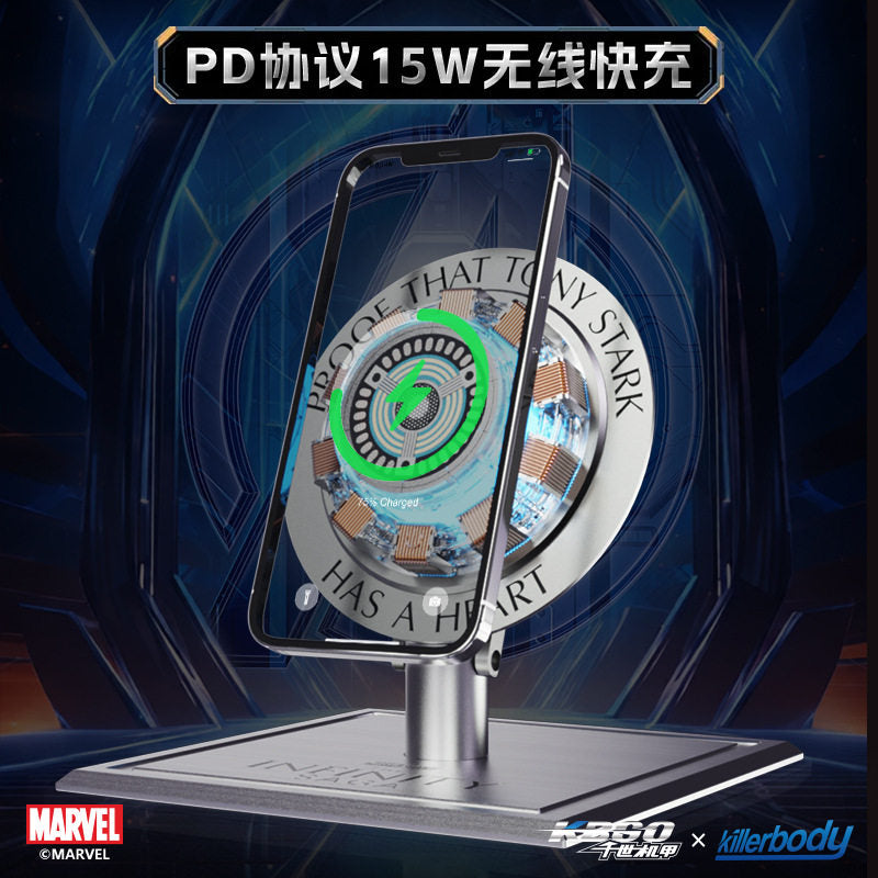 漫威 鋼鐵人 無線充電器 商品圖