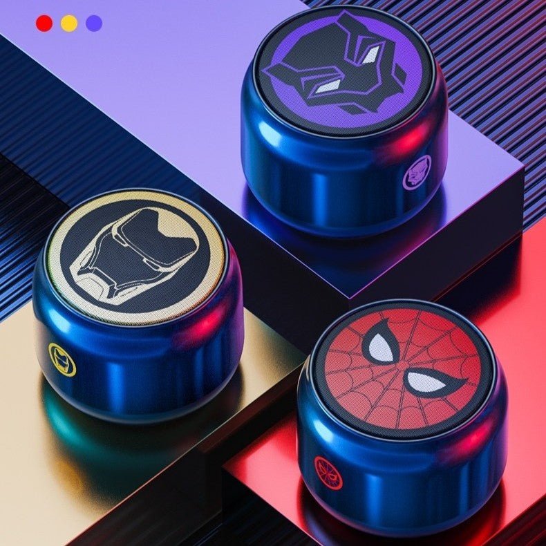 Marvel 鋼鐵人/蜘蛛人/黑豹 藍牙音響公仔｜角色桌面擺設・收藏喇叭｜音樂播放 / 收藏展示