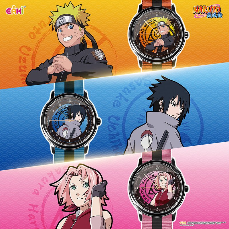 火影忍者 NARUTO 鳴人/佐助/小櫻 潮流手錶盲盒｜盲盒盒玩・指定款式｜潮流穿搭 / 動漫收藏