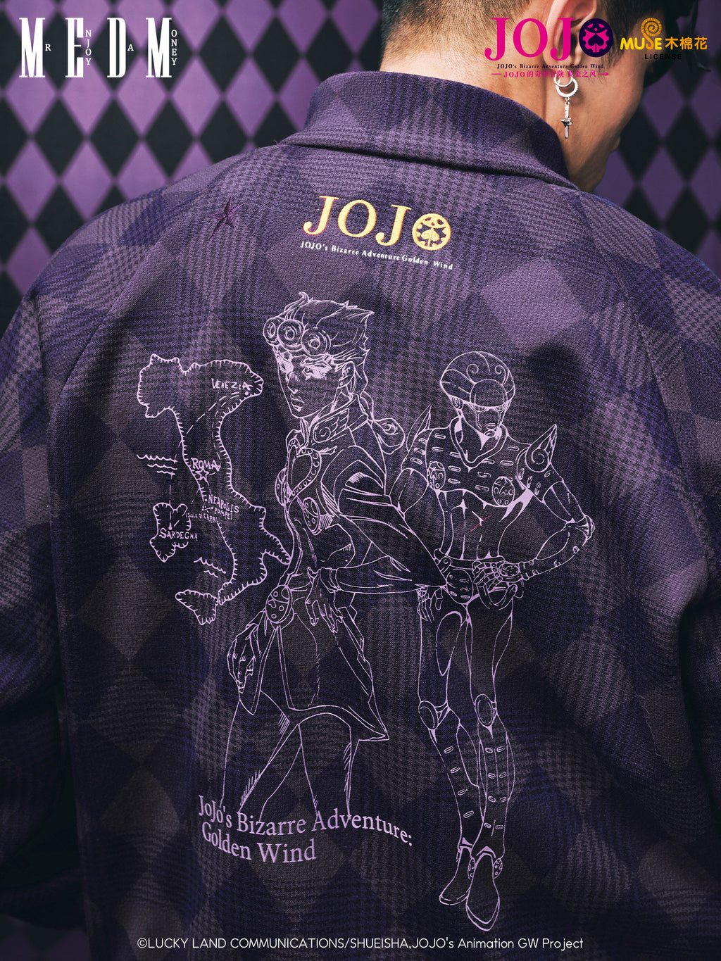 JOJO 的奇妙冒險 喬魯諾·喬巴拿 夾克 商品圖